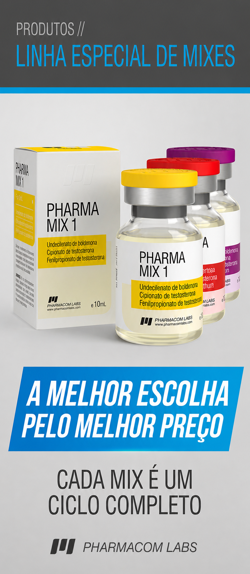 Linha Especial de Mixes